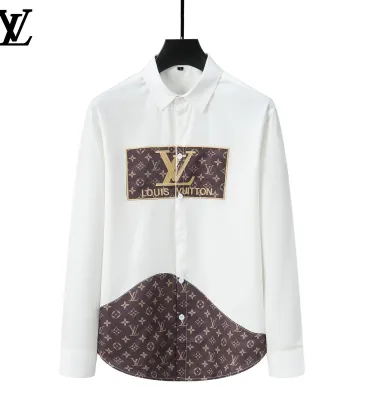 Louis Vuitton Shirts for Louis Vuitton long sleeved shirts for men #A27583