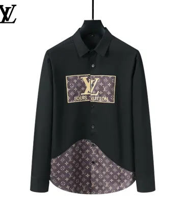 Louis Vuitton Shirts for Louis Vuitton long sleeved shirts for men #A27584