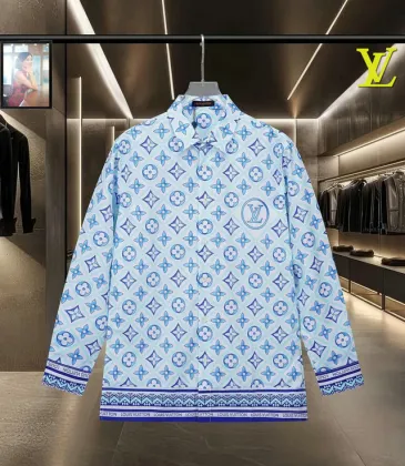 Louis Vuitton Shirts for Louis Vuitton long sleeved shirts for men #A45738