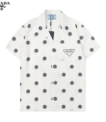 Prada Shirts for Prada Short-Sleeved Shirts For Men #999923702