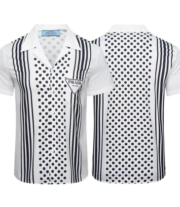 Prada Shirts for Prada Short-Sleeved Shirts For Men #999924944