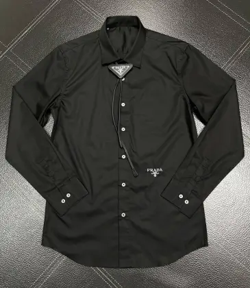 Prada Shirts for Prada long-sleeved shirts for men #A23472