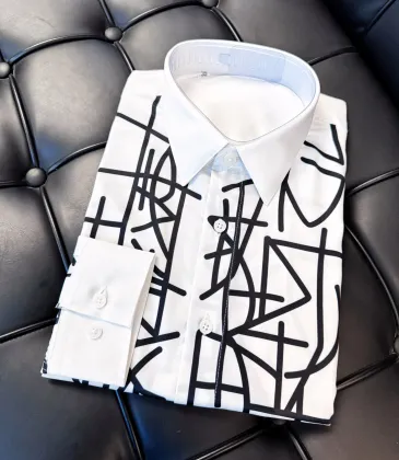 Prada Shirts for Prada long-sleeved shirts for men #A40486