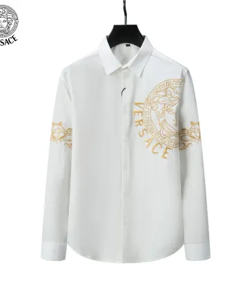 Versace Shirts for Versace Long-Sleeved Shirts for men #A30916