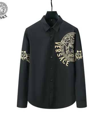 Versace Shirts for Versace Long-Sleeved Shirts for men #A30917