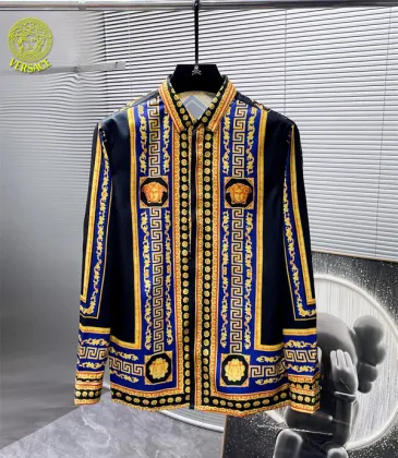 Versace Shirts for Versace Long-Sleeved Shirts for men #A36978