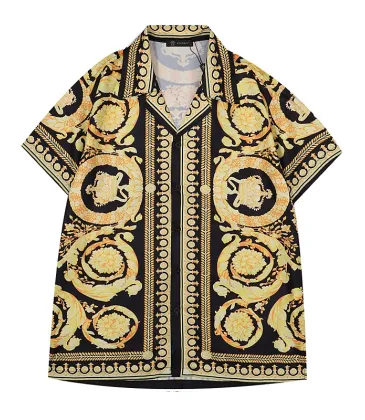 Versace Shirts for Versace Shorts-Sleeveds Shirts For Men #999921980