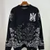 Amiri Sweaters for MEN/Women Black/Red #A23148