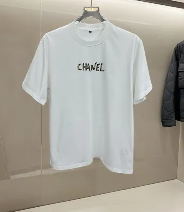 Chanel T-shirt  camellia flower Black/White #A46405