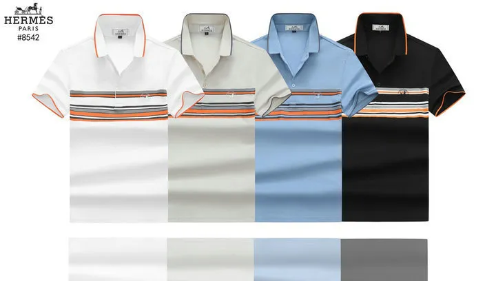 HERMES T-shirts for HERMES Polo Shirts #A23619