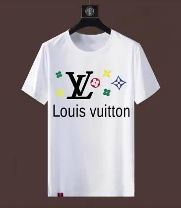 Louis Vuitton T-Shirts Black/White/Blue/Green/Yellow M-4XL #A22894