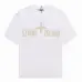 Stone Island T-Shirts for Men Black/White #A47335