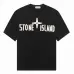 Stone Island T-Shirts for Men Black/White #A47335