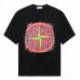 Stone Island T-Shirts for Men Black/White #A47336