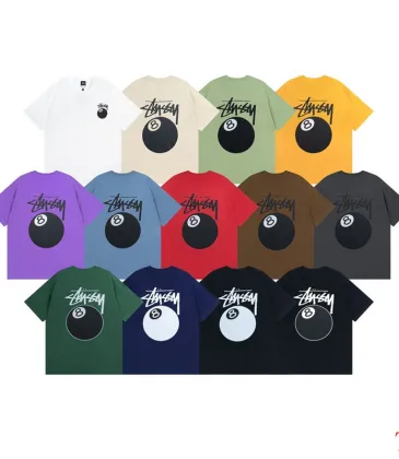 Stussy Classic Basic Print Unisex Short Sleeve T-shirt #A33190