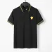 Pure Cotton Versace Polo Men t-shirts White/Black #A33915