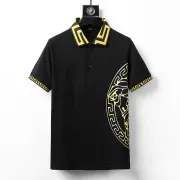 Versace Polo Shirts for Men Black/White #99901671