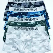 Armani Underwears for Men camouflage colors(4PCS) #994828