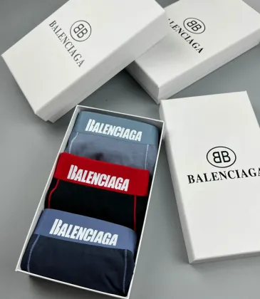 Balenciaga Underwears for Men Soft skin-friendly light and breathable (3PCS) #A37476