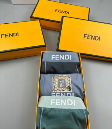 Fendi Underwears for Men Soft skin-friendly light and breathable (3PCS) #A37467