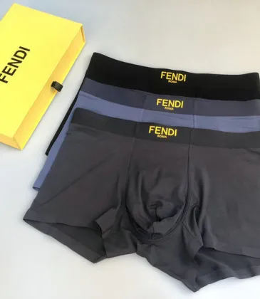 Fendi Underwears for Men Soft skin-friendly light and breathable (3PCS) #A37480