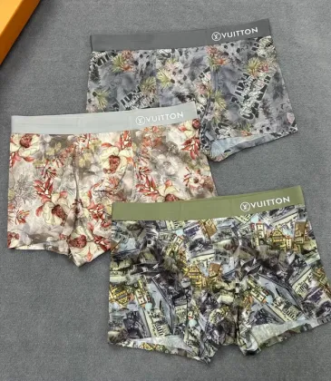 Louis Vuitton Underwears for Men Soft skin-friendly light and breathable (3PCS) #A24957