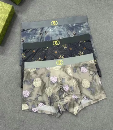 Gucci Underwears for Men Soft skin-friendly light and breathable (3PCS) #A24963