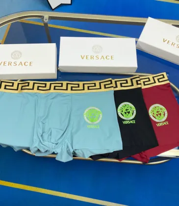 Versace Underwears for Men Soft skin-friendly light and breathable (3PCS) #A24971