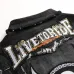 New men's denim vest trendy men wash Black Embroidered Skull #999923258