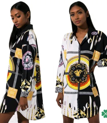 Versace Digital printed shirt dress #99116378