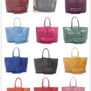 Brand Goyar*d good quality leather bags  #A31507