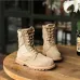 Military boots suede cowboy boots cowhide outdoor boots England Martin boots rhubarb shoes men's tooling #99905241