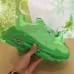 Balenciaga Crystal Sole Triple S Sneakers Mens Womens Casual Shoes Triple Green Yellow Paris 17FW Fashion Casual Platform stylist Shoes #9875243