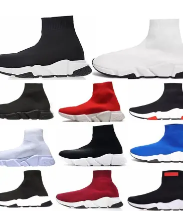 Designer Speed Trainer fashion men women Socks Boots black white blue red glitter Flat mens Trainers Sneakers Runner Casual Shoes #9130733