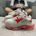 Top Quality Balenciaga triple s Balencia 2-generation visible and transparent crystal air cushion sole made of old thick base Laoda Shoes Size: 35-46 #9874266