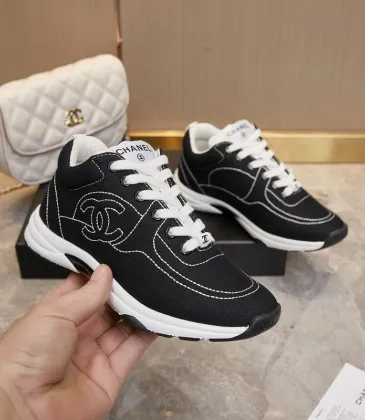 Chanel shoes for Men and women Chanel Sneakers #A44687