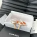 Women's Chanel Pearl Embellished Ankle Strap Sandals #A45798