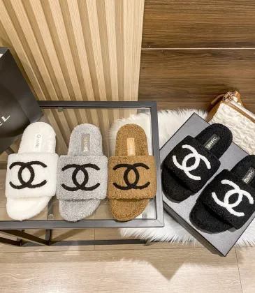 Chanel shoes for Women's Chanel slippers #A42412