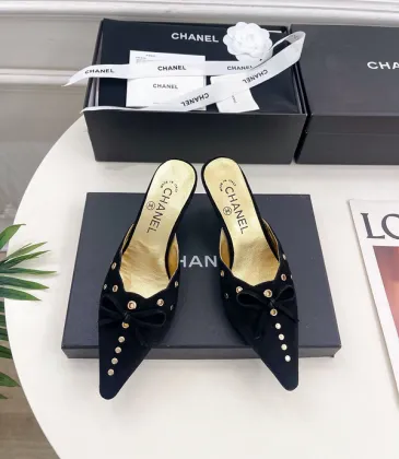 Chanel shoes for Women's Chanel slippers #A47748