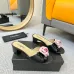 Chanel shoes for Women's Chanel slippers White/Pink/Black/Brown #A47831