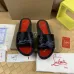 Christian Louboutin Shoes for Men's CL Slippers #A36879