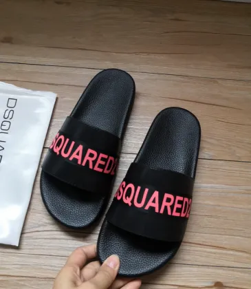 DSQUARED2 Slippers For Men and Women Non-slip indoor shoes #9874625