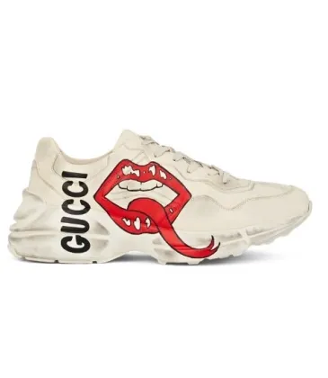 Gucci Clunky Sneaker for men and women gucci Rhyton shoes #9121357