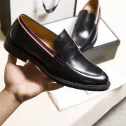 GUCCI Men Leather shoes Gucci Loafers #9130686