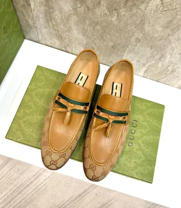 Gucci Classic loafers for men 1:1 good quality Gucci Men's Shoes #A46233