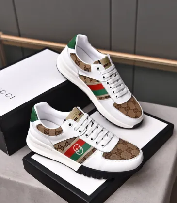 Gucci Shoes for Gucci Half towed canvas shoes #A27407