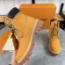 Louis Vuitton x Timberland boots for Louis Vuitton Unisex Shoes 3.5CM #A44156