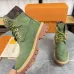 Louis Vuitton x Timberland boots for Louis Vuitton Unisex Shoes 3.5CM #A44157