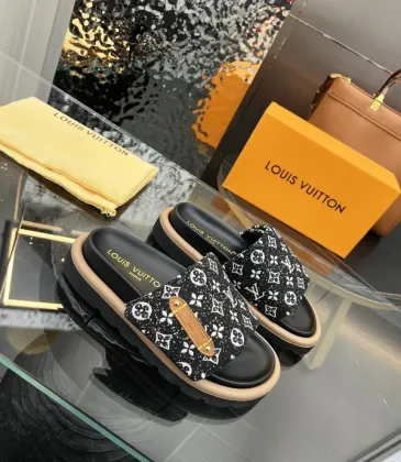 Louis Vuitton Shoes for Women's Louis Vuitton Slippers #A34532