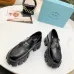 Prada Unisex Shoes Casual height increasing leather shoes #A39524